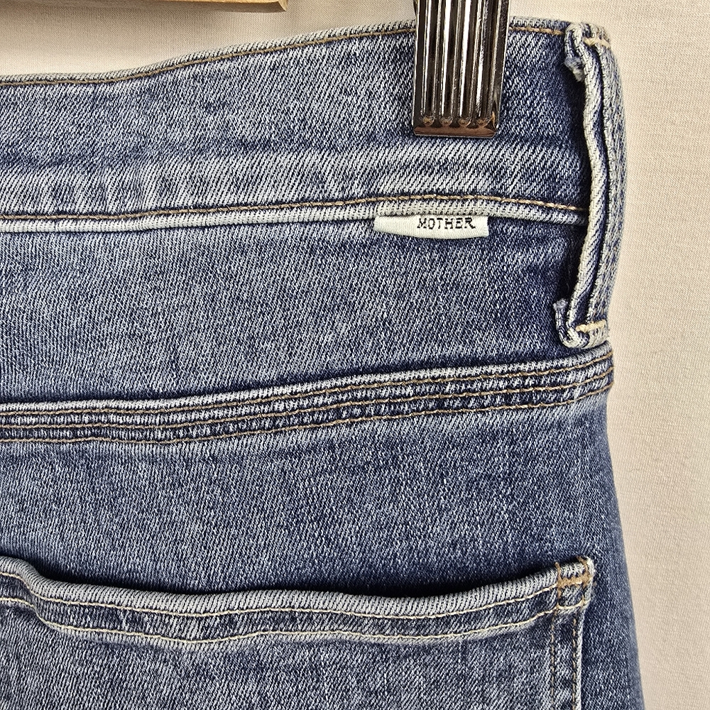MOTHER High Waisted Utility Denim Jeans NWT Size 30 Anthropologie - Picture 15 of 16